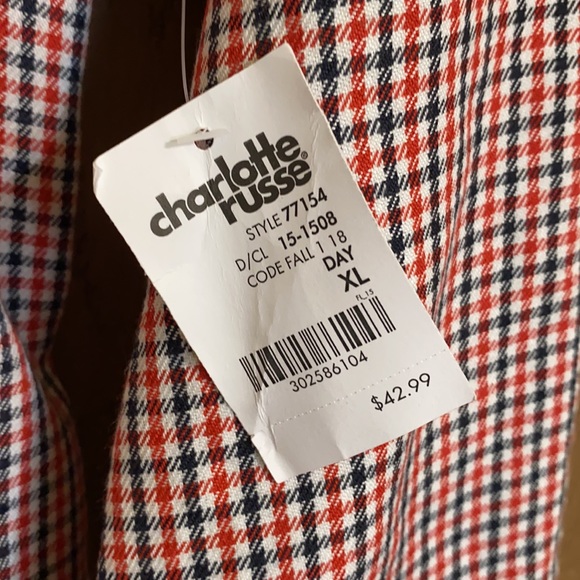 Charlotte Russe Trench Coat - XL - Picture 4 of 4